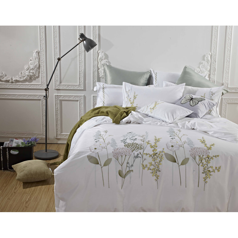 French Country Floral Duvet Cover, King
