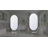 Bathroom Wall Mounted Oval Metal Framed Mirror-2097102246-2097102249
