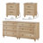 Scarlett 4-Piece Bedroom Set with Charging Station-1048890122