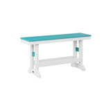 Berlin Gardens Garden Classic Regular Top With White Base Bench