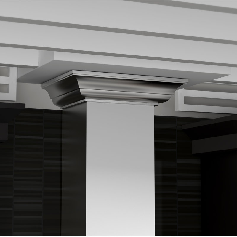 48" KL2 400 CFM Convertible Wall Mount Range Hood in Brushed Stainless Steel, 42"