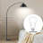 Emersynn 78.7'' Arched/Arc Floor Lamp with Remote Control, LED Bulb Included, and Metal Shade-1340252766