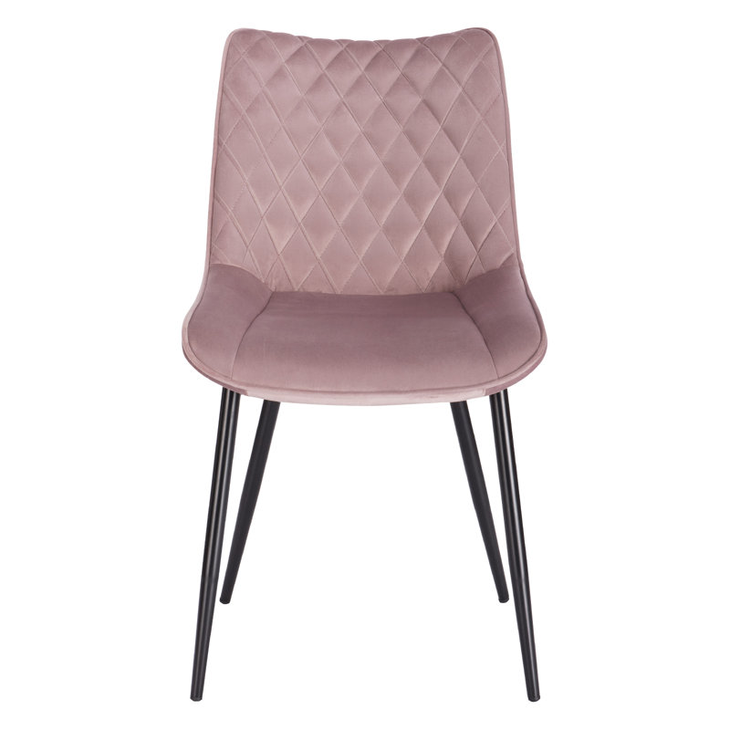 Toombs Upholstered Dining Chair, Pink