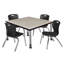 Ensemble de table de salle à manger et de chaises Kee-79646461-93832723-93832728