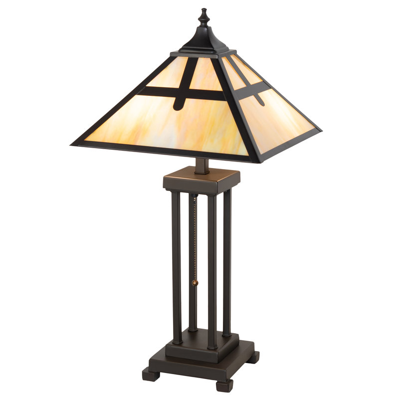 26" High Cross Mission Table Lamp