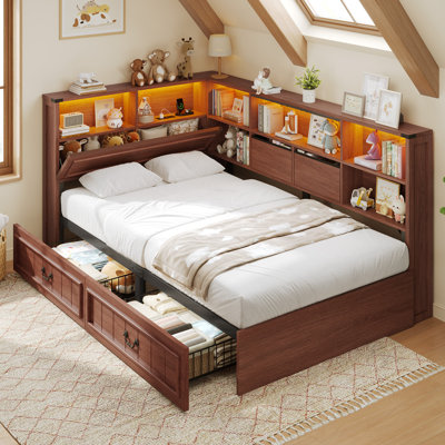 Structure de lit de jour Farmhouse