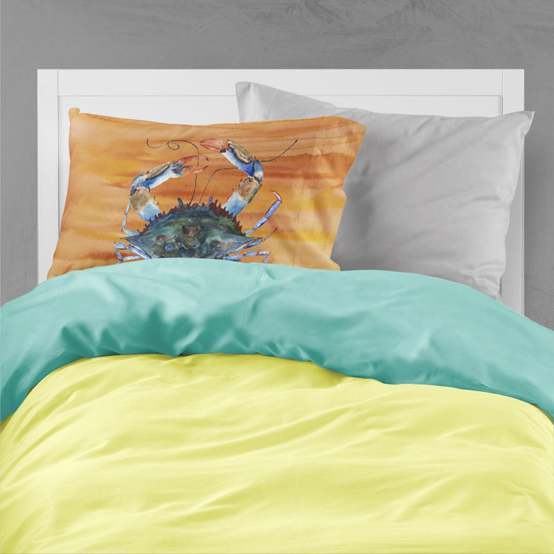  Taie d'oreiller crabe