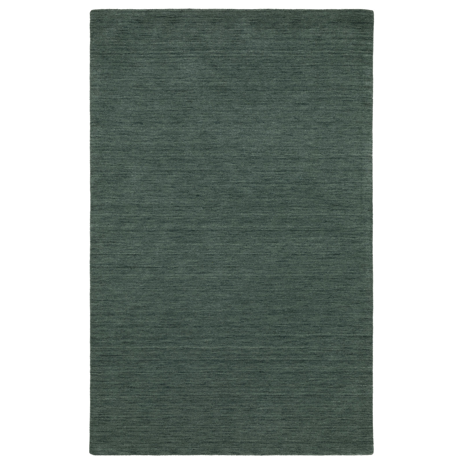 Yolandi Teal Hand-Tufted Wool Rug, Rectangle 8' x 10'