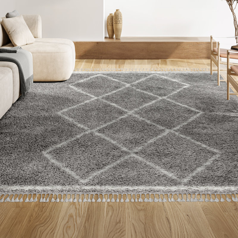 Tapis à poils longs Cantera, Rectangle 3 pi 1 po x 5 pi