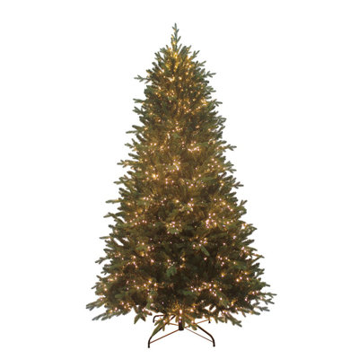 Lighted Artificial Fir Christmas Tree