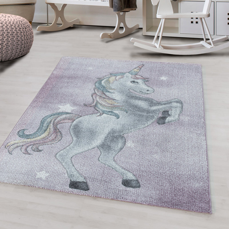 Turnage Abstract Flatweave Area Rug, Rectangle 200 x 290cm