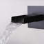 Wall Mounted Waterfall Bathroom Sink Faucet