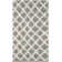 Ines Geometric Gray Area Rug