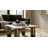 Modern Glam Marble and Metal Coffee Table, White and Gold , Square - 30" x 30" x 16"