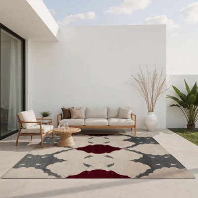 Tapis intérieur et extérieur poli