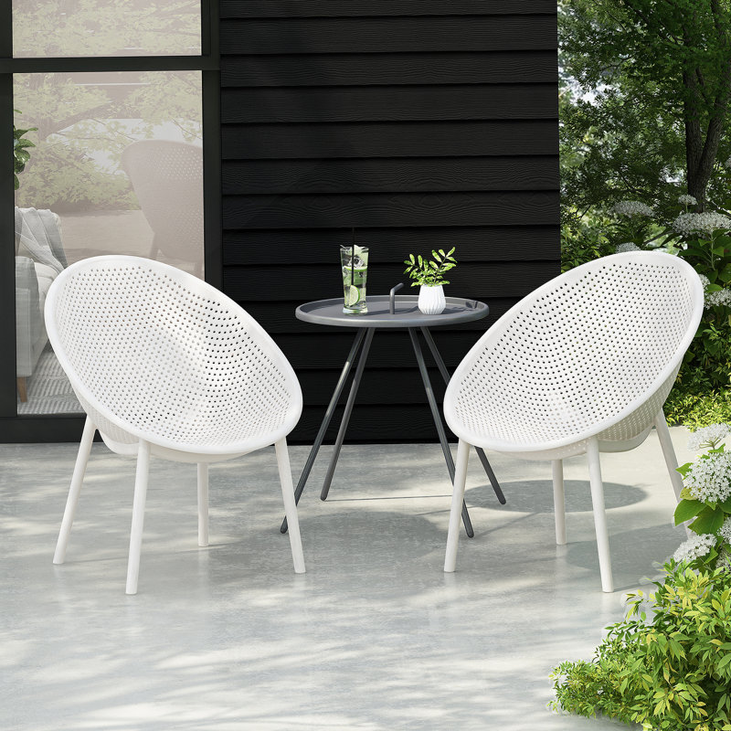 Chaise d'appoint Gable (ensemble de 2)