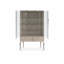Lillian Solid Wood Lighted Display Stand