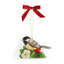 Spode Christmas Tree Chickadee Ornament 3"