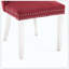 Ensemble de 2 chaises de salle à manger rembourrées en velours de bois massif Nikki-1966815172