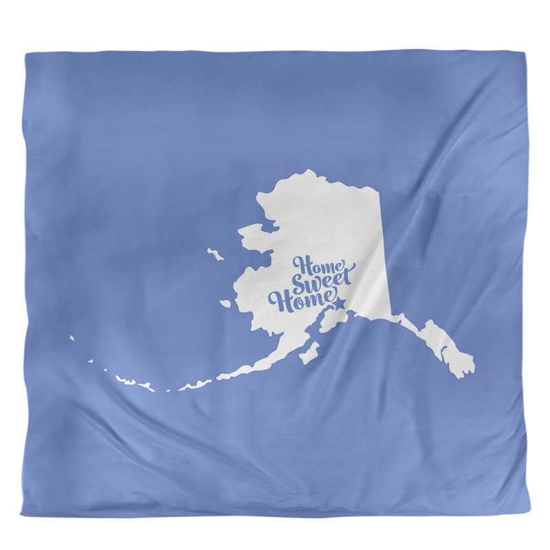 Housse de couette pour ancrage doux home, Housse de couette pour grand lit, Bleu