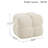 Robertas 20.9" Tufted Square Footstool Ottoman-1610552949