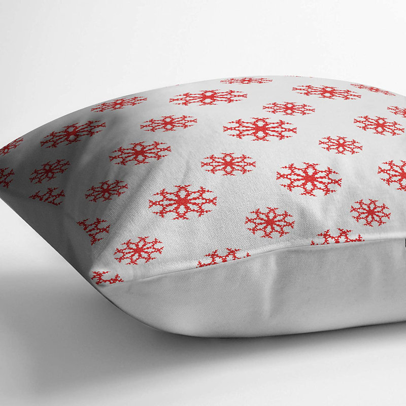 Fontaine White Square Cushion Cover
