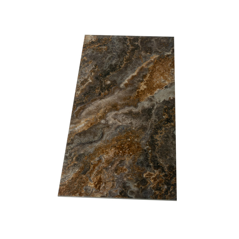 Splendor 23.7'' W x 47.25'' L Porcelain Singular Tile, Gray