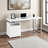 Kornegay Computer Desk, Home Office, Laptop, Left, Right Set-up, Storage Drawers, 60"L, Work, Metal-1480935062-1550652953