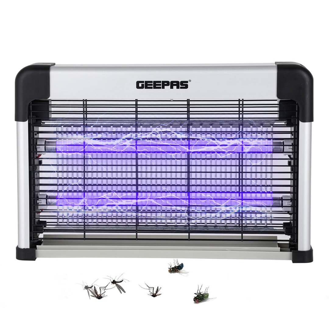 Geepas Electric UV Fly Zapper Insect Killer 30W Silver - Image 3
