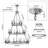 27 - Light Wagon Wheel Chandelier