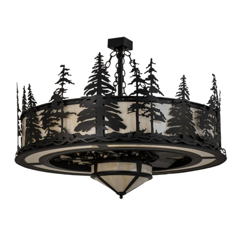 Tall Pines Downrod Ceiling Fan