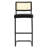 Avalyna Upholstered Counter Stool with Metal Frame-766230552-766230555-766357873