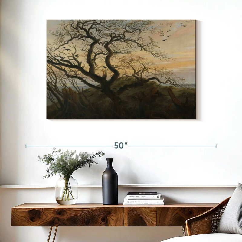 Harnek Tree Of Crows, 26" H x 39" W