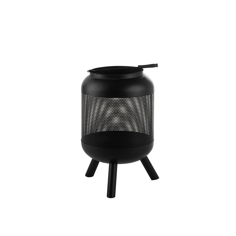 Makowski Column Steel Charcoal Smokeless Fire Pit