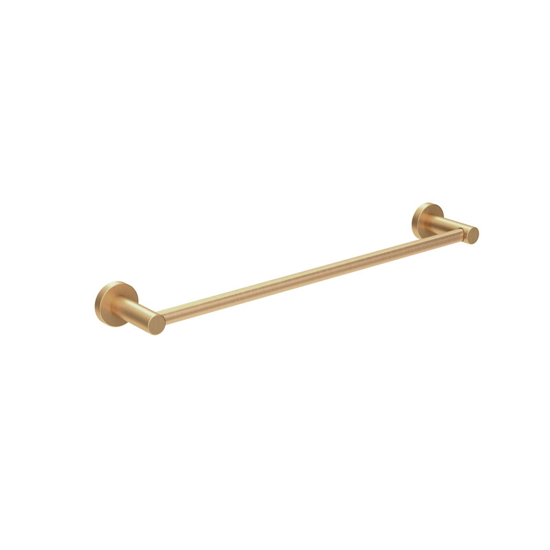 Dia 18" Wall Mounted Towel Bar, Brushed Bronze