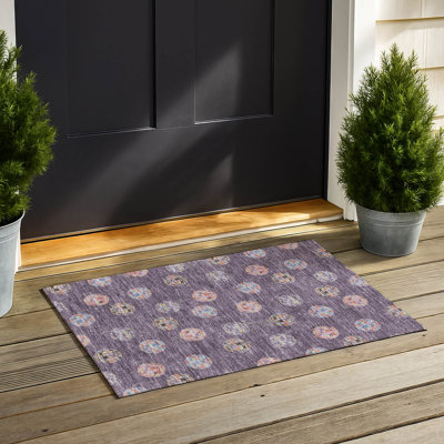 Tapis pour enfants intérieur / extérieur lavable à la machine Chantille ACN2690