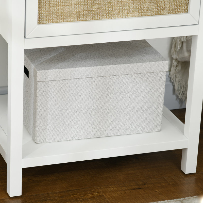 Table de chevet en bois manufacturé Crossville