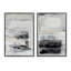 Ensemble de 2 impressions Waves of Neutral Energy, 14 po x 11 po-879989147-879989175