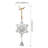Snowflake Ornament Set/2 - Silver