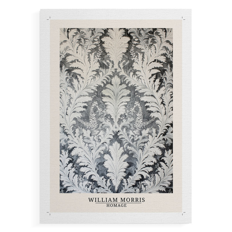 Série de la série Dccxxii de William Morris - Impression sur toile seulement - non encadrée, H 18 po x l 12 po