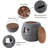 Christiene Round Propane Fire Pit Table-705172082