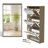 12 Pair Stackable Shoe Storage Cabinet-741401546