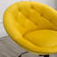 Fauteuil d'appoint basique en velours rembourré capitonné
