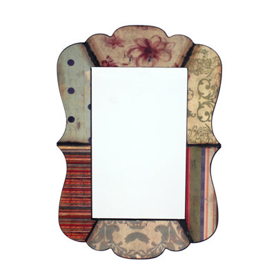 Abasi Wood Wall Mirror