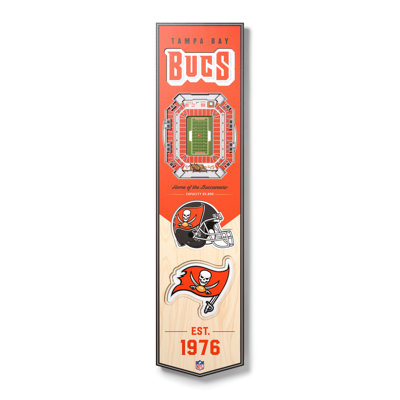 NFL 3D 8x32 Stadiumview Banner