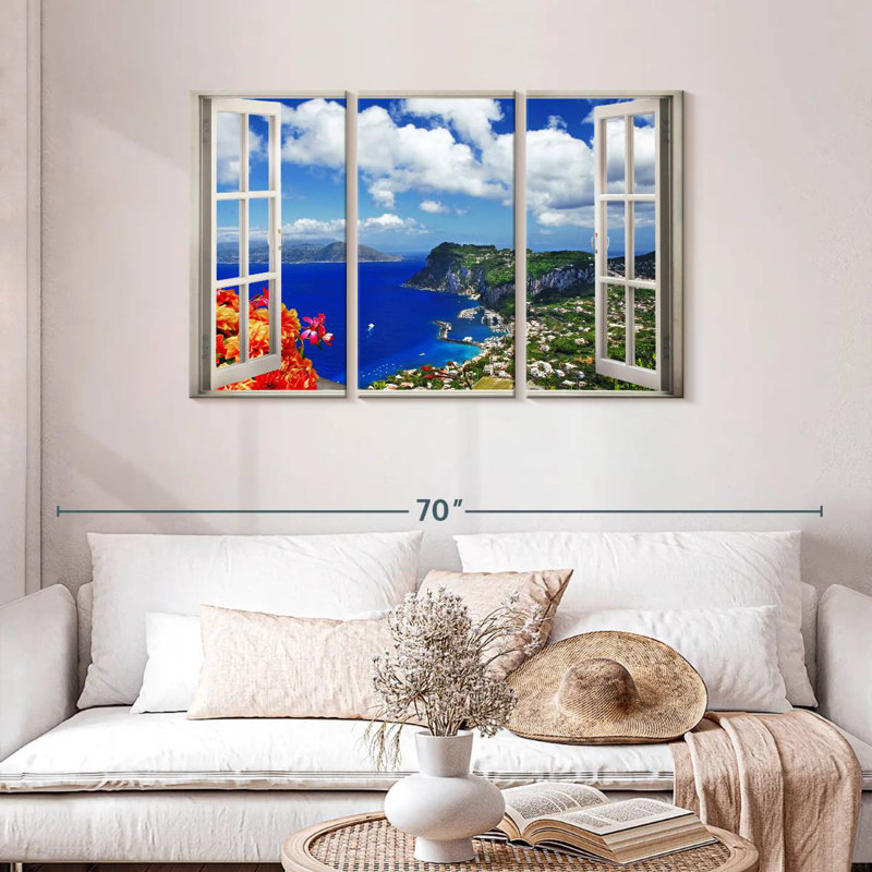 Gillard Capri, 28" H x 45" W