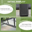 Grantsburg Square Metal Outdoor Dining Table With Umbrella Hole , 94cm cm W 94cm cm D-1279488549