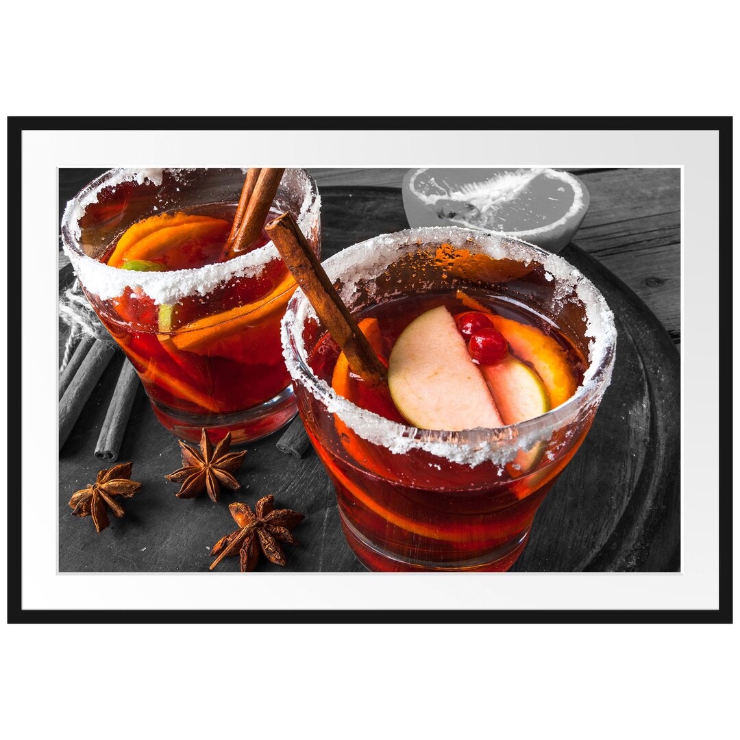 Gerahmter Fotodruck Winter Punch Bowl