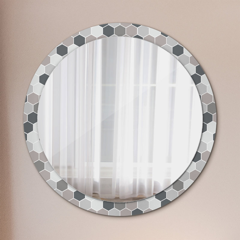 Huldar Glass Flat Wall Mirror
