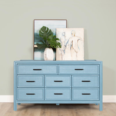 Commode double 8 tiroirs Aruba